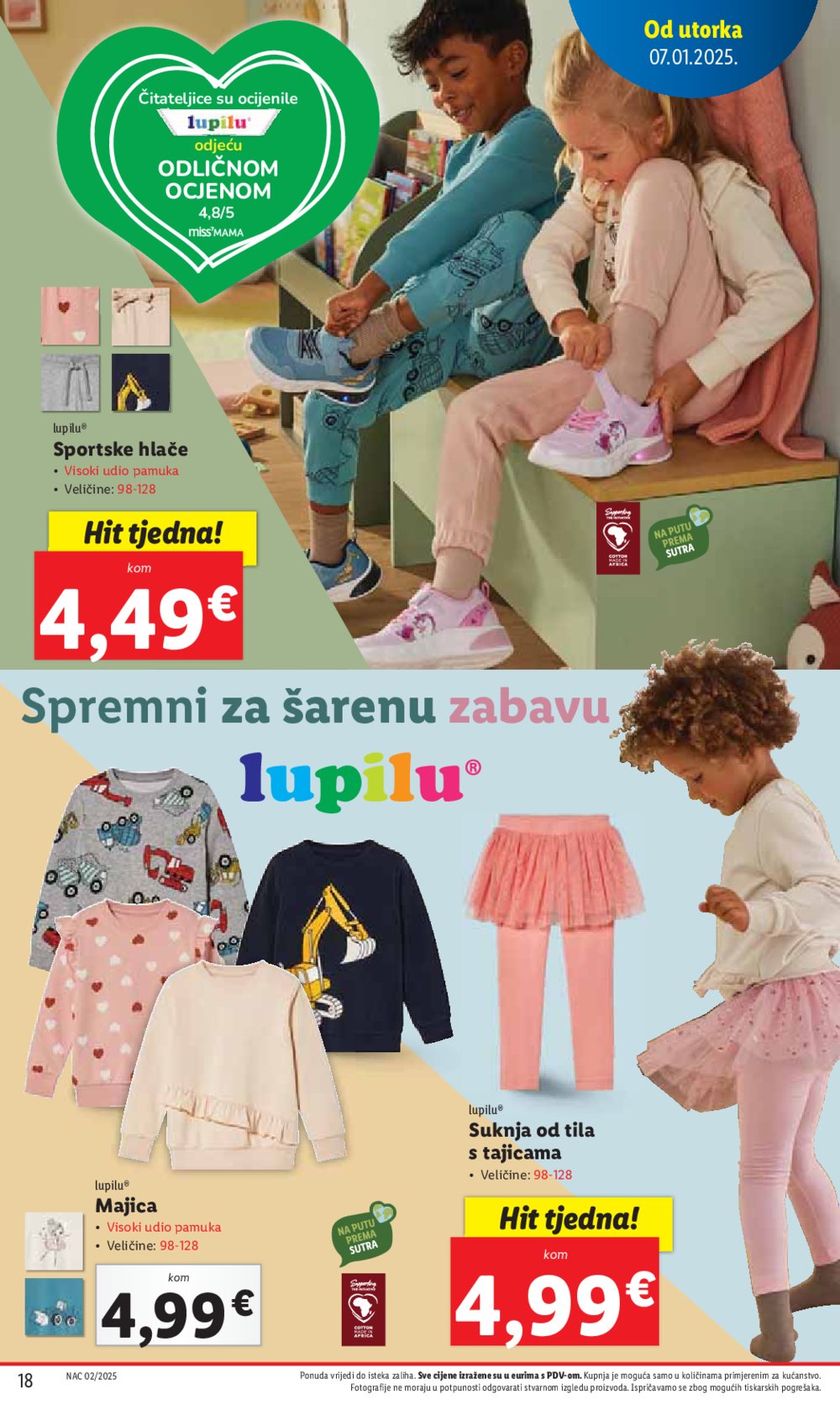 Lidl super ponuda utorka 07.01.-11.01.2025.