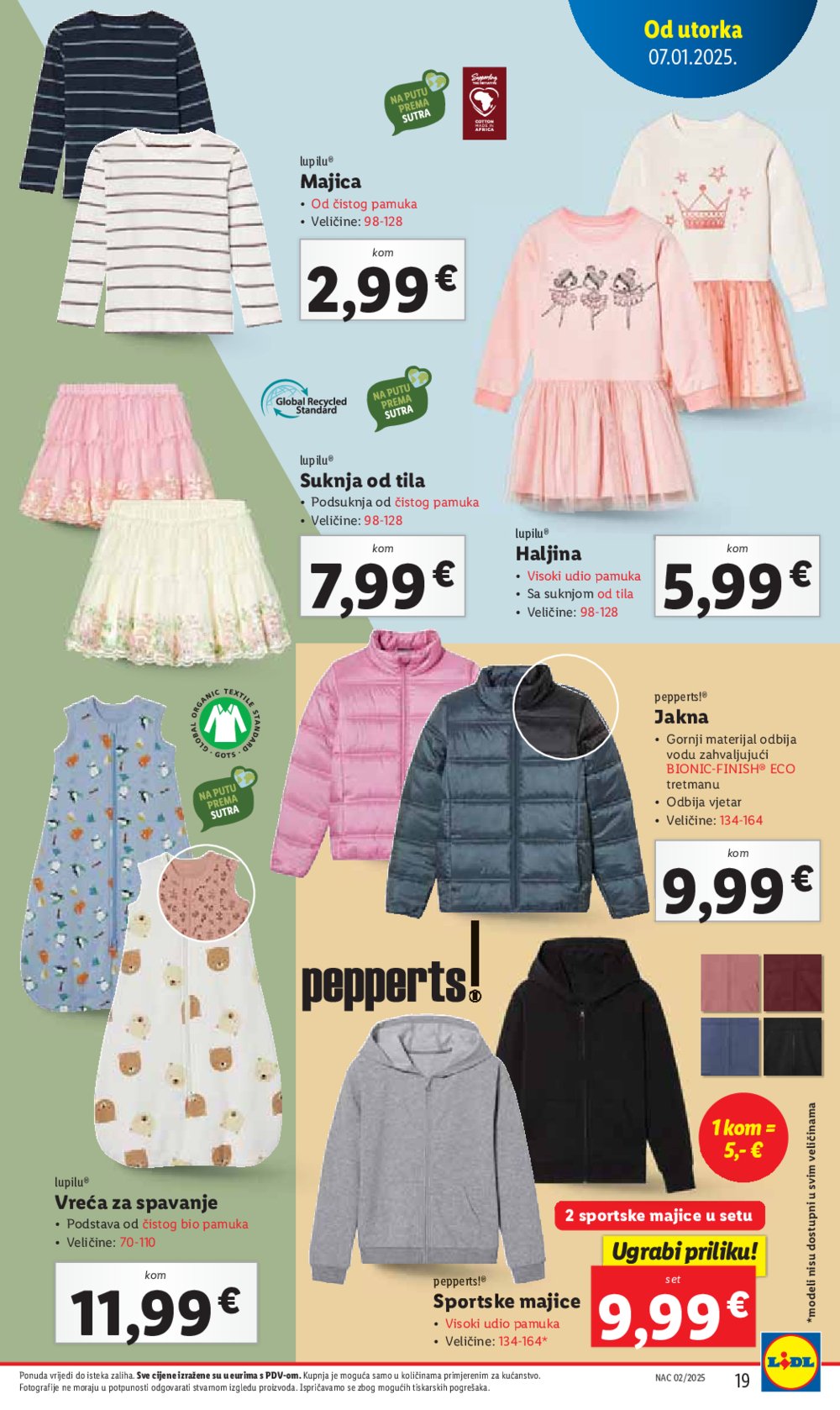 Lidl super ponuda utorka 07.01.-11.01.2025.