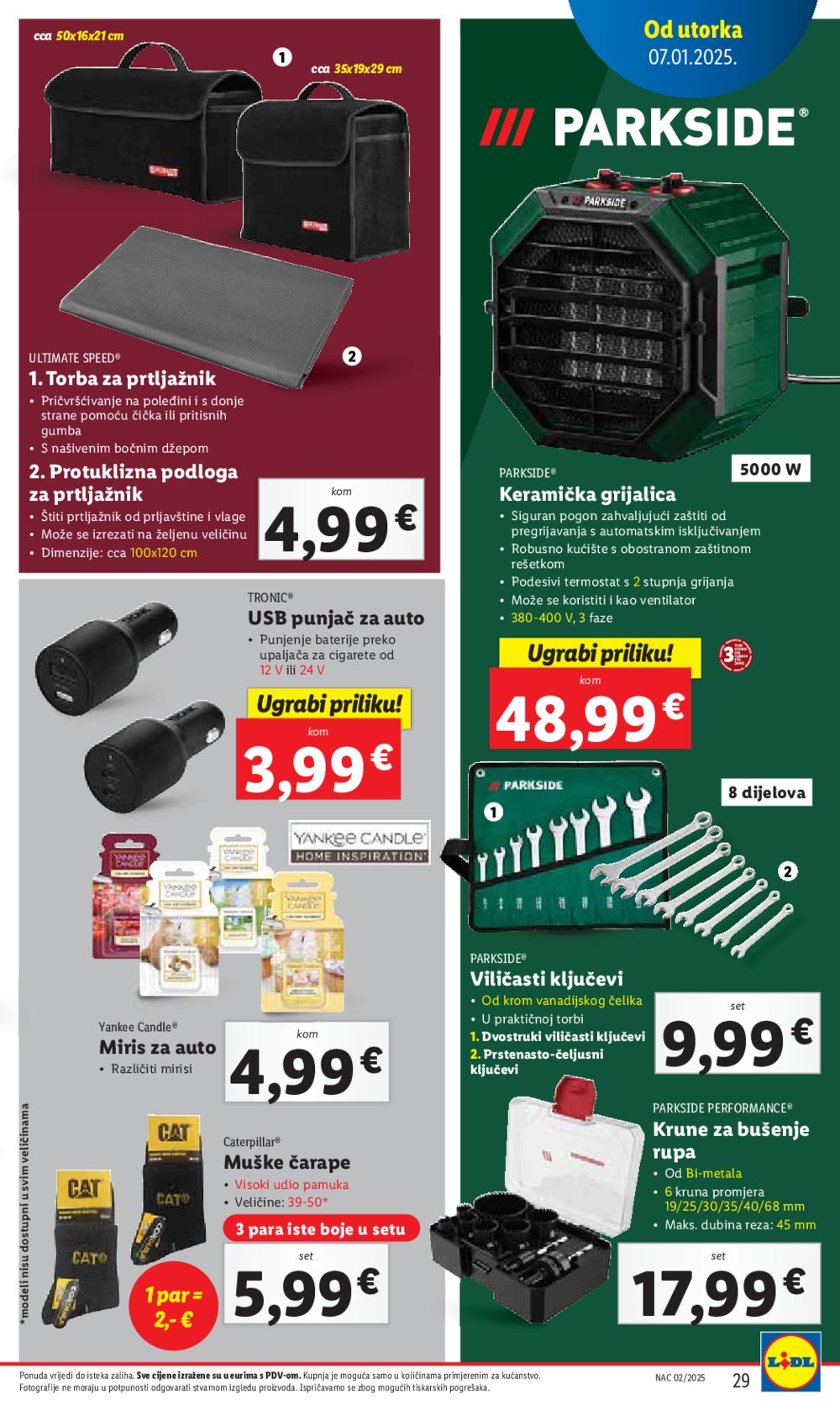 Lidl super ponuda utorka 07.01.-11.01.2025.