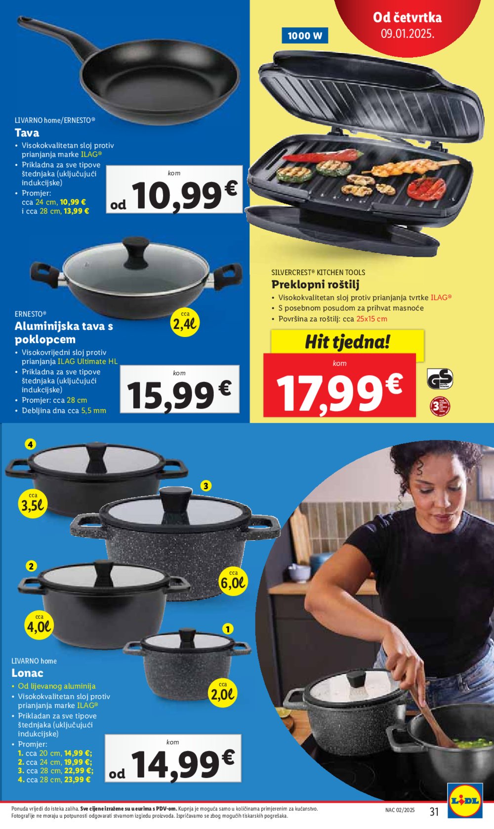 Lidl super ponuda utorka 07.01.-11.01.2025.