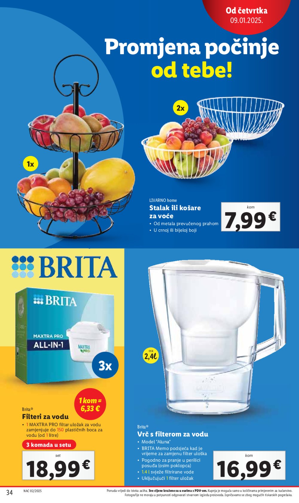 Lidl super ponuda utorka 07.01.-11.01.2025.