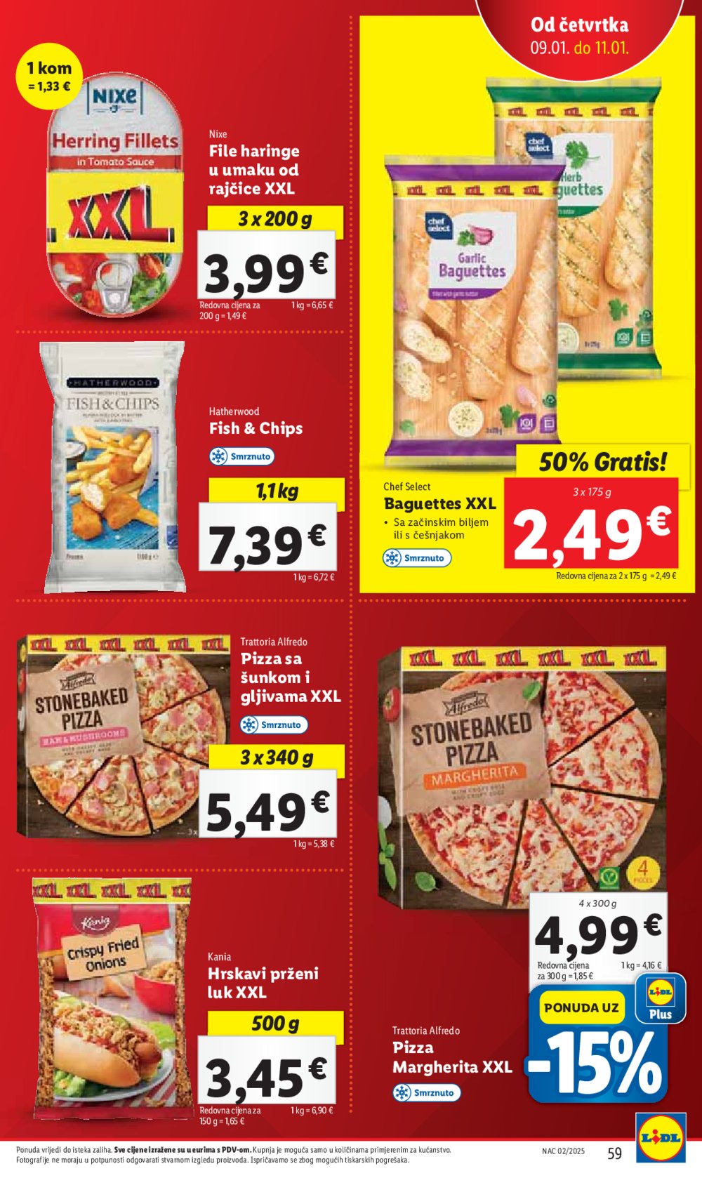 Lidl super ponuda utorka 07.01.-11.01.2025.