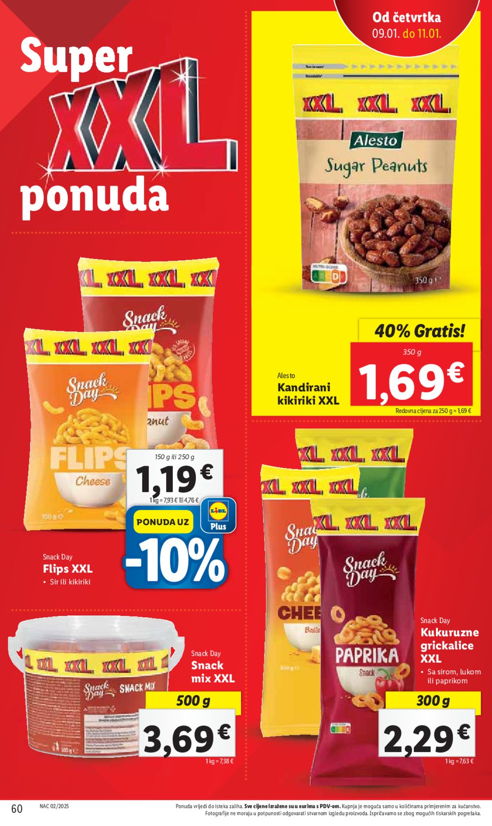 Lidl super ponuda utorka 07.01.-11.01.2025.