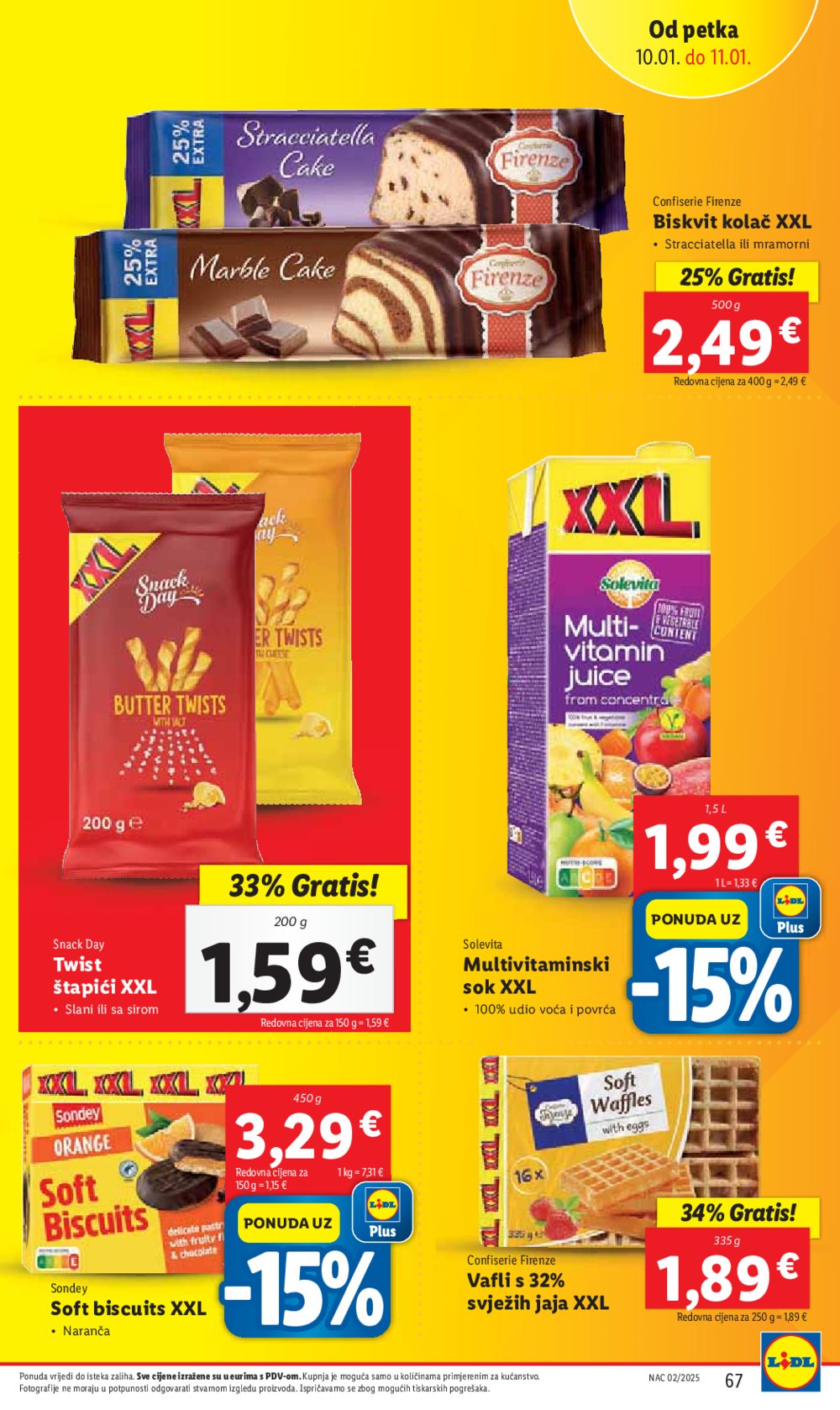 Lidl super ponuda utorka 07.01.-11.01.2025.