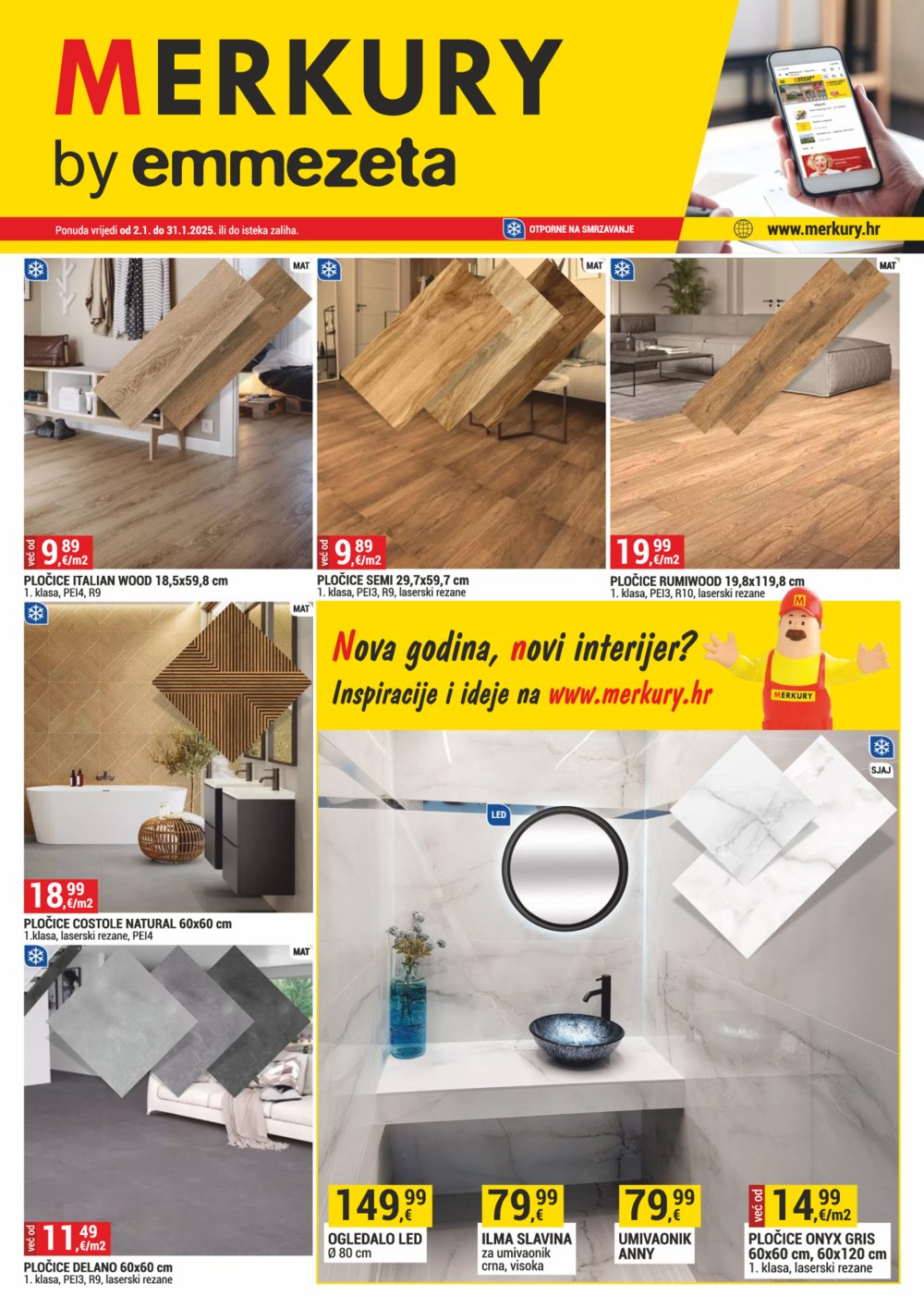 Merkury katalog Akcija 02.01.-31.01.2025.