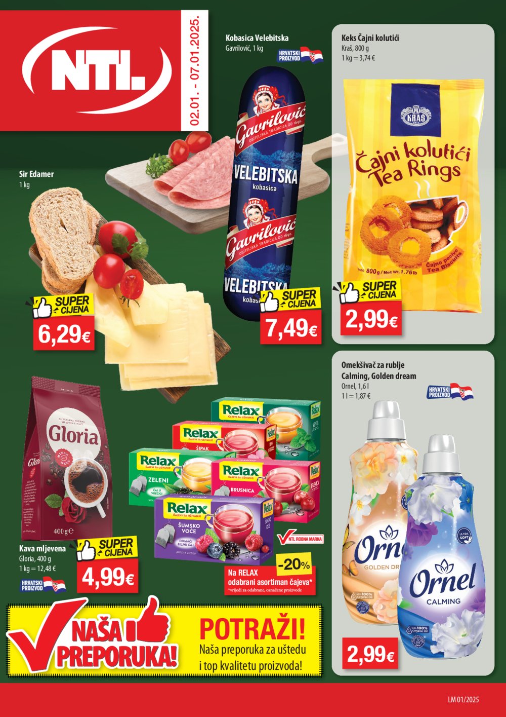 NTL Katalog Akcija 02.01.-07.01.2025. Istok