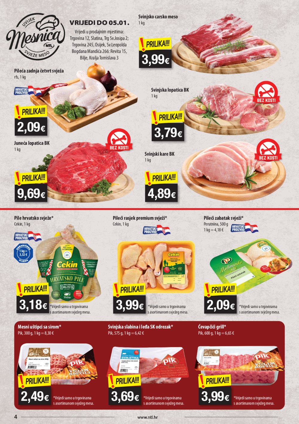 NTL Katalog Akcija 02.01.-07.01.2025. Istok