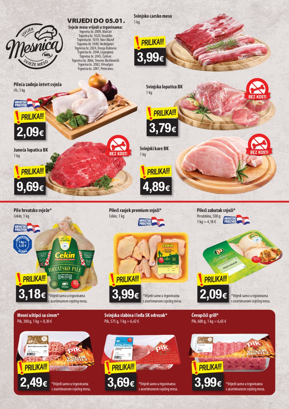 NTL Katalog Akcija 02.01.-07.01.2025. Sjever