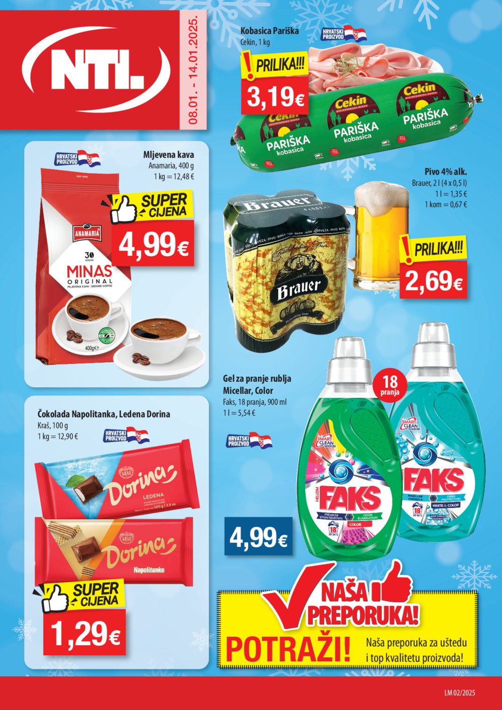 NTL Katalog Akcija 08.01.-14.01.2025. Sjever