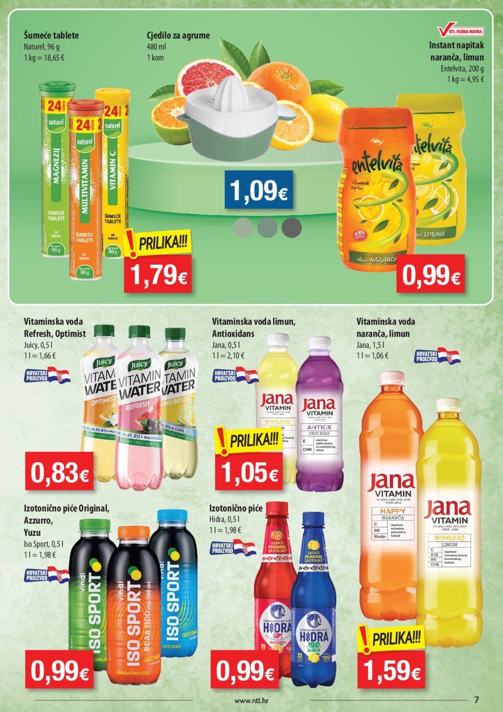 NTL Katalog Akcija 08.01.-14.01.2025. Sjever