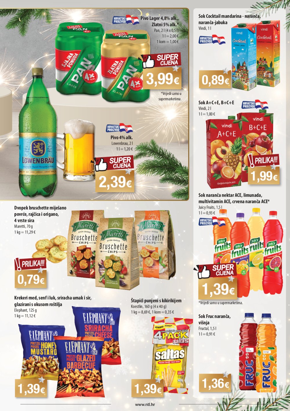 NTL katalog Akcija 27.12.-31.12.2024. Sjever