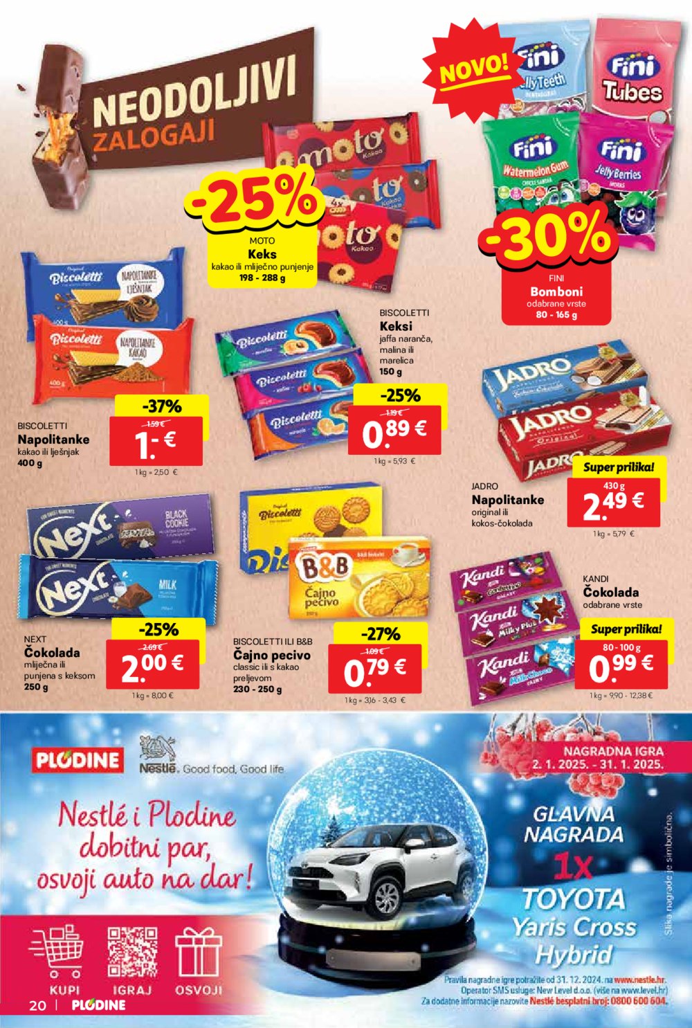 Plodine katalog Akcija 02.01.-07.01.2025.