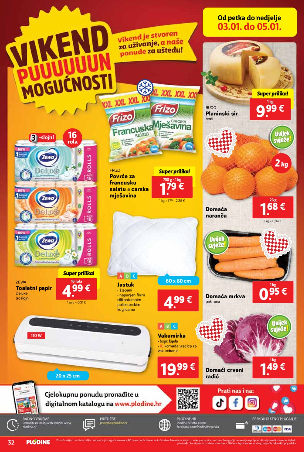 Plodine katalog Akcija 02.01.-07.01.2025.