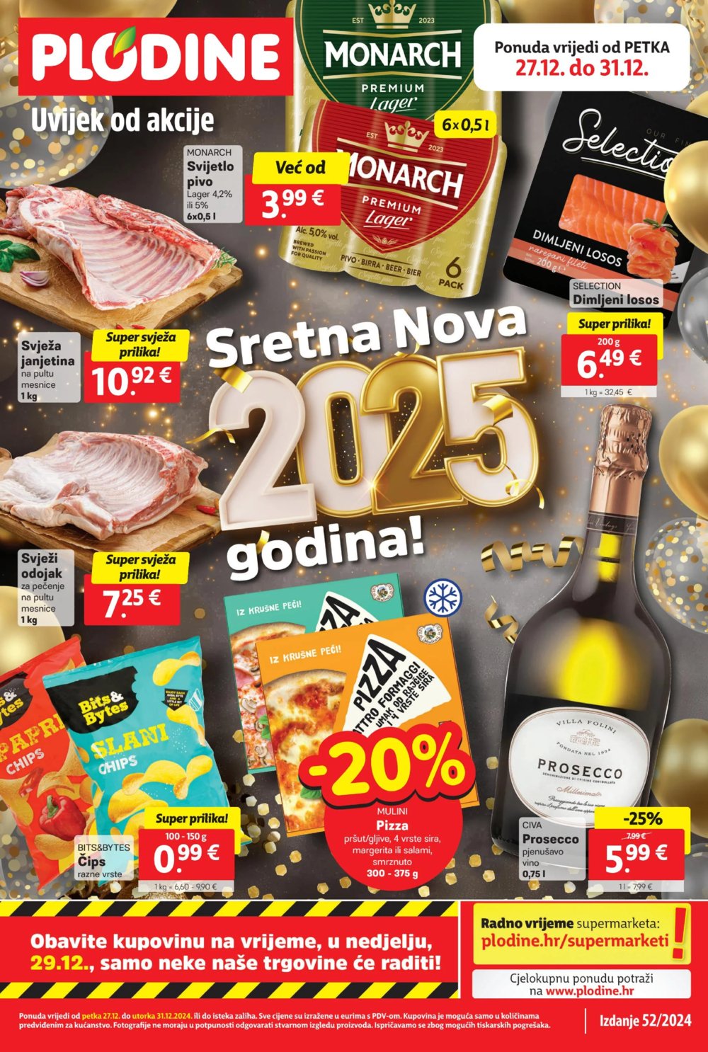 Plodine katalog Akcija 27.12.-31.12.2024.