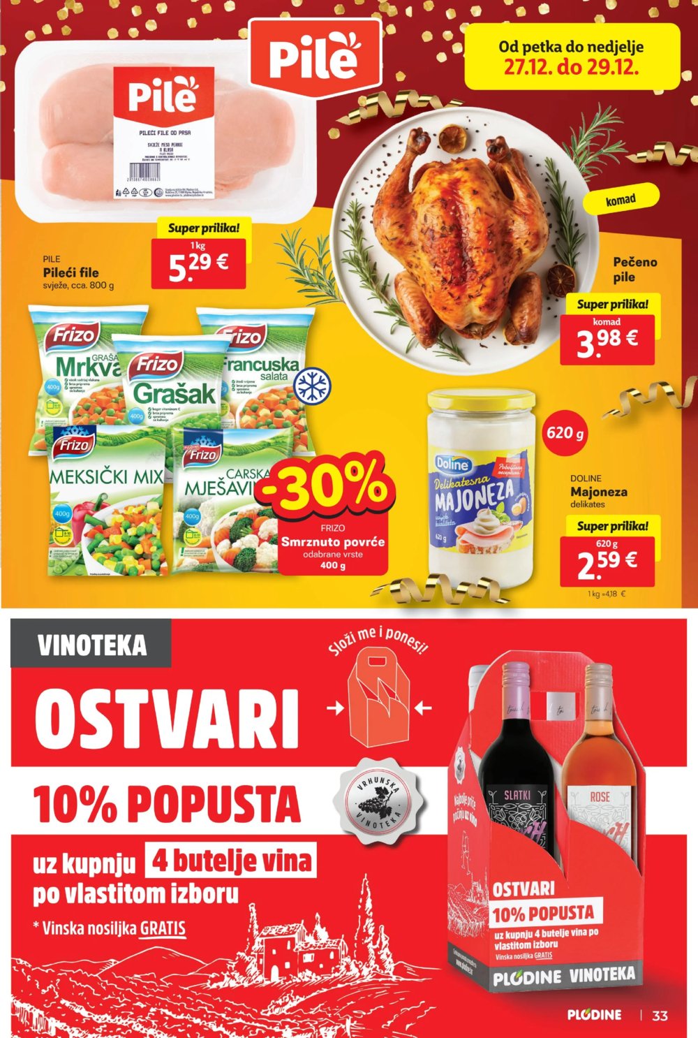 Plodine katalog Akcija 27.12.-31.12.2024.