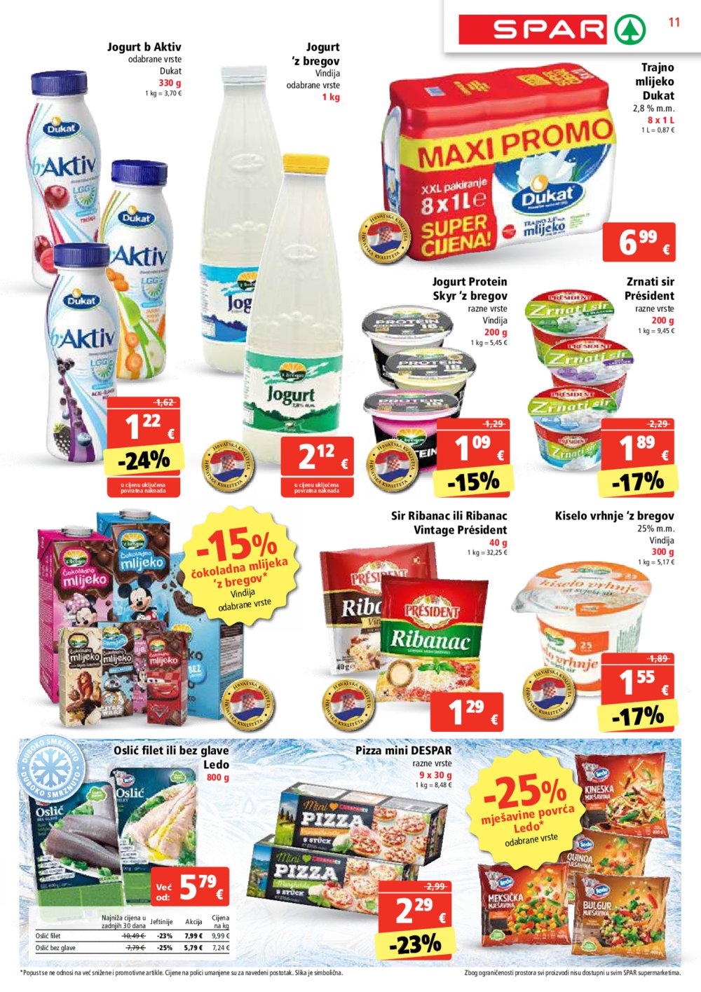 SPAR katalog Akcija 08.01.- 14.01. 2025.