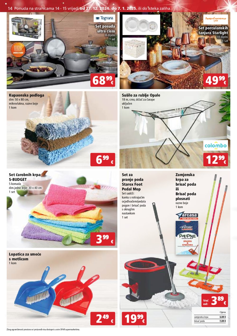 SPAR katalog Akcija 27.12.-31.12.2024.