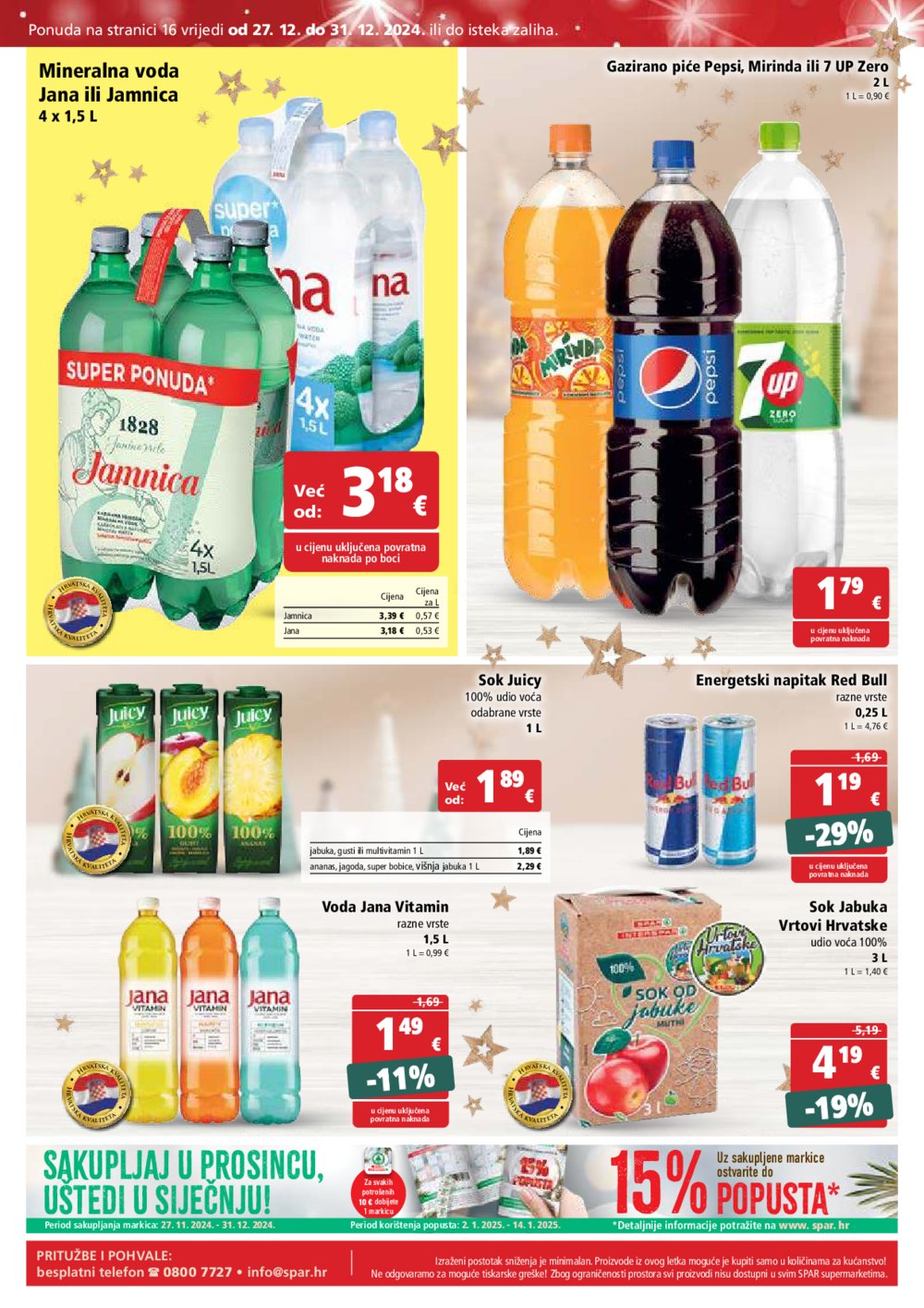 SPAR katalog Akcija 27.12.-31.12.2024.