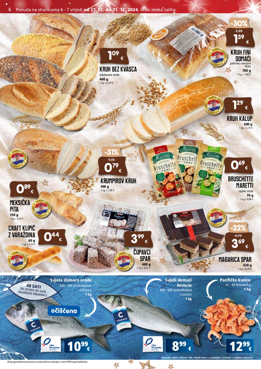 SPAR katalog Akcija 27.12.-31.12.2024.