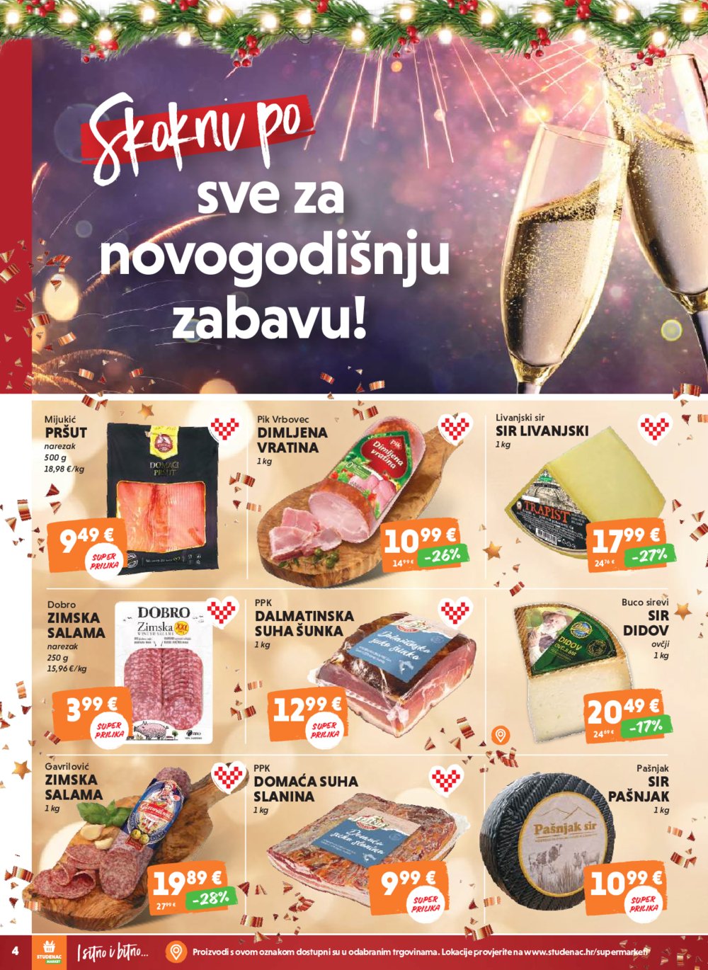 Studenac katalog Akcija 27.12.2024. - 01.01.2025.