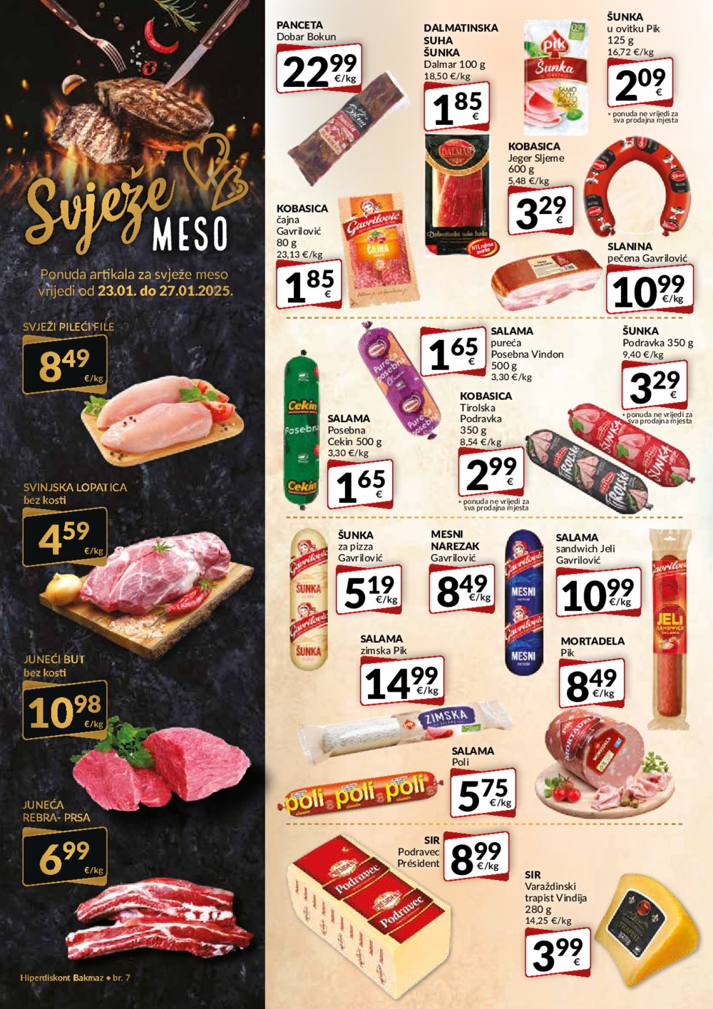 Bakmaz katalog Akcija 23.01.-29.01.2025.