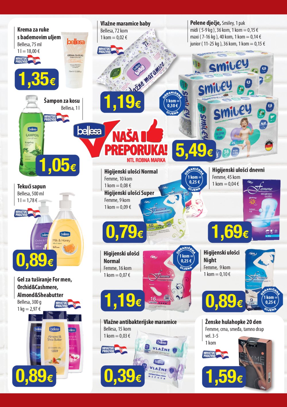 Bakmaz katalog NTL Maxi Tjedna 22.01.-28.01.2025