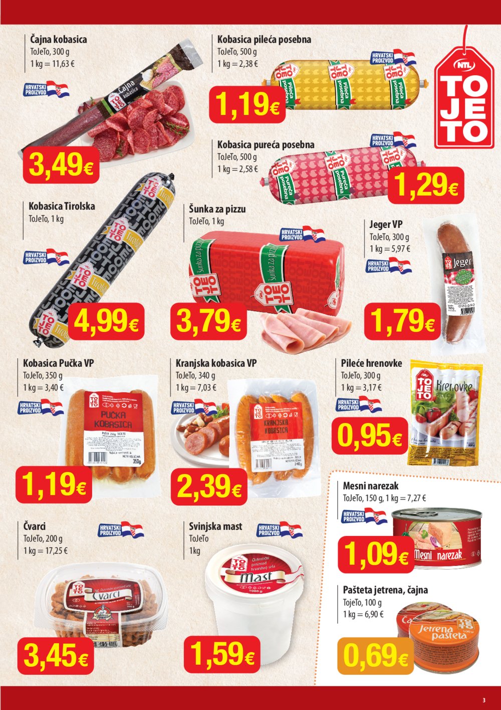 Bakmaz katalog NTL Maxi Tjedna 22.01.-28.01.2025