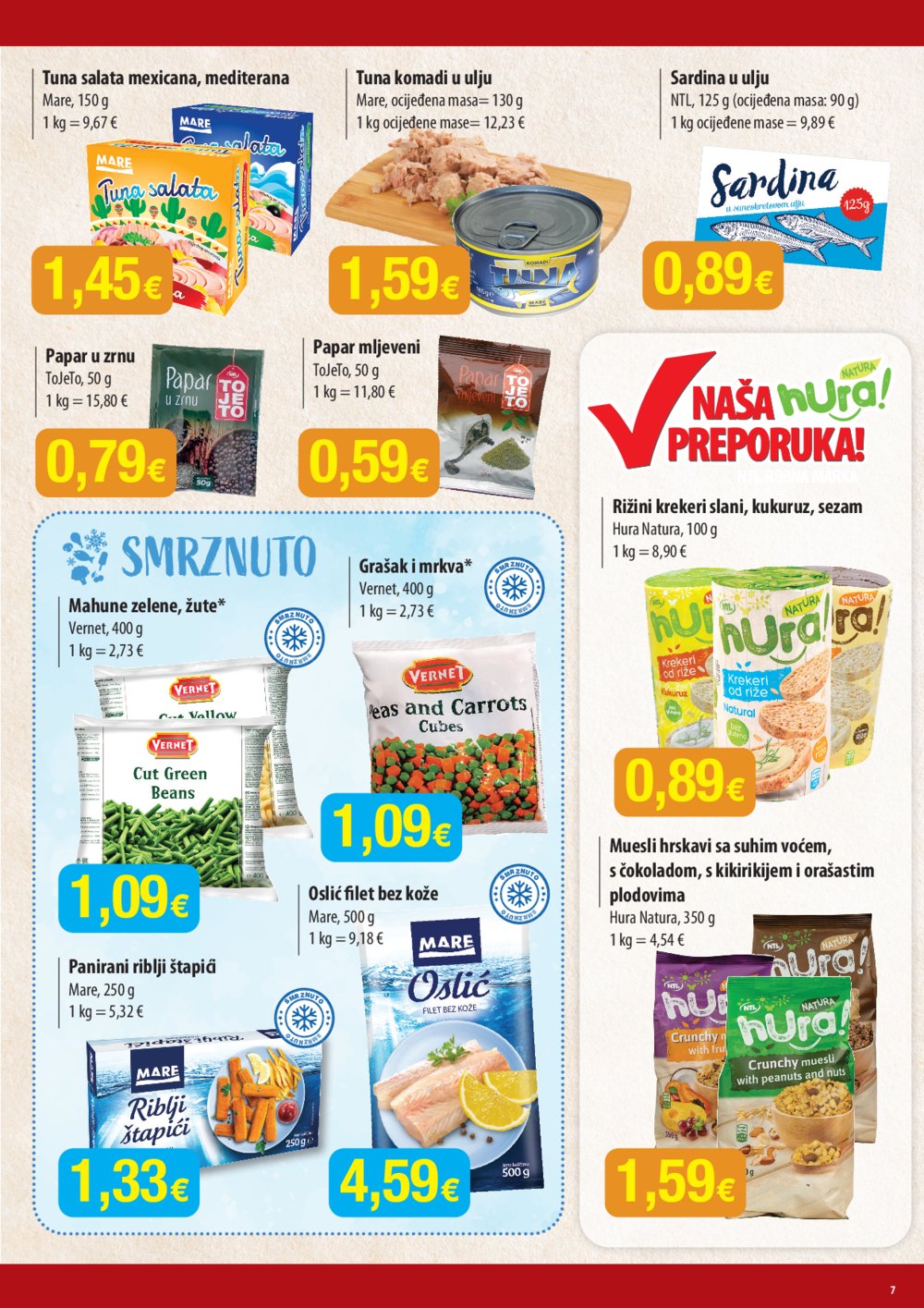 Bakmaz katalog NTL Maxi Tjedna 22.01.-28.01.2025