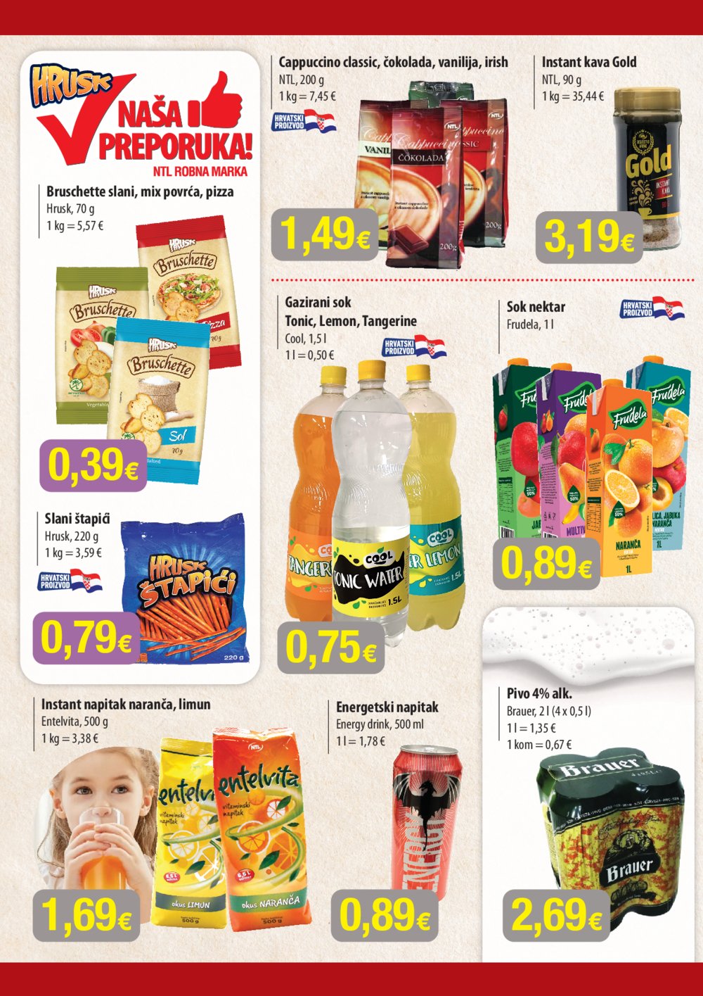 Bakmaz katalog NTL Maxi Tjedna 22.01.-28.01.2025