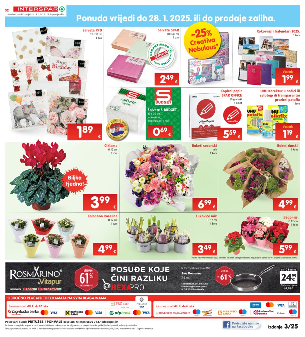 INTERSPAR katalog Akcija 15.01.-21.01.2025.