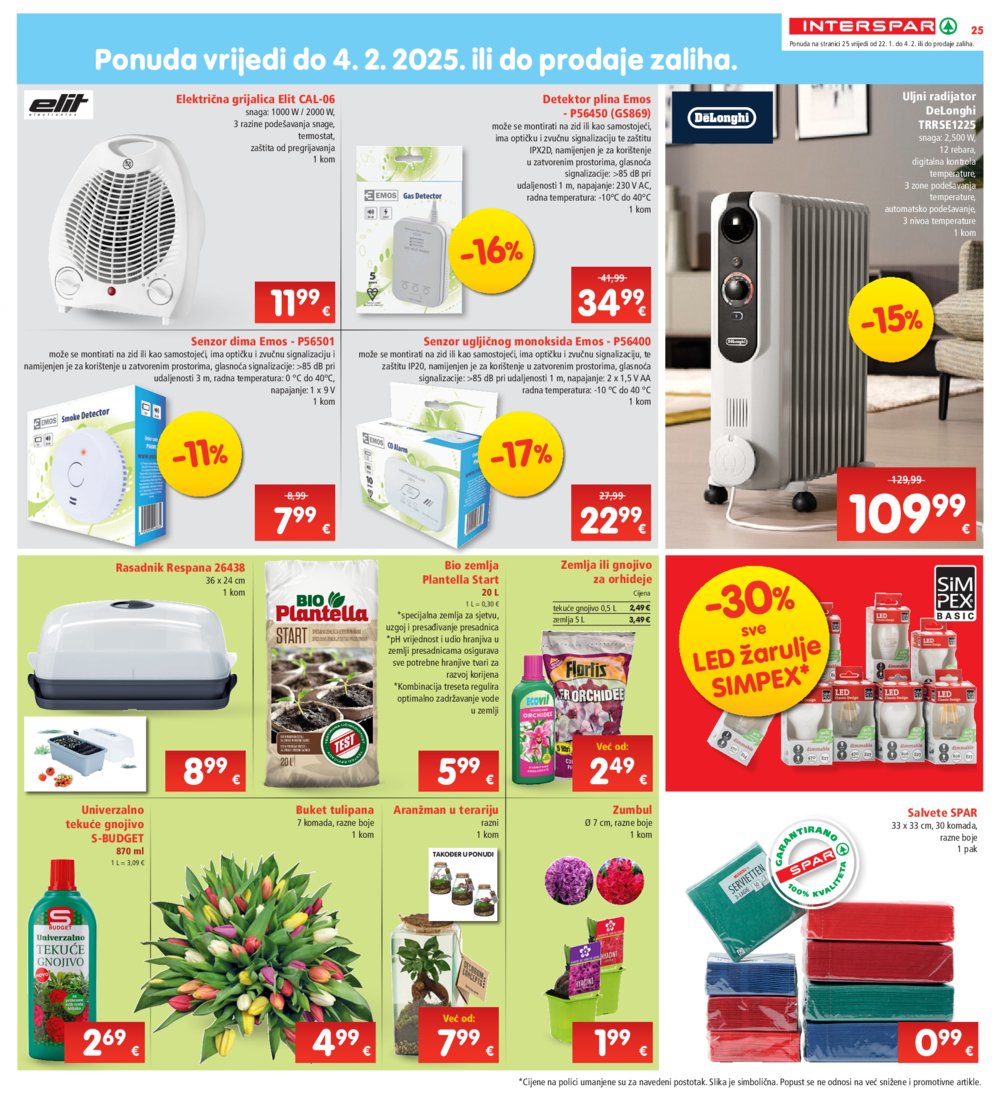 INTERSPAR katalog Akcija 22.01.-28.01.2025.