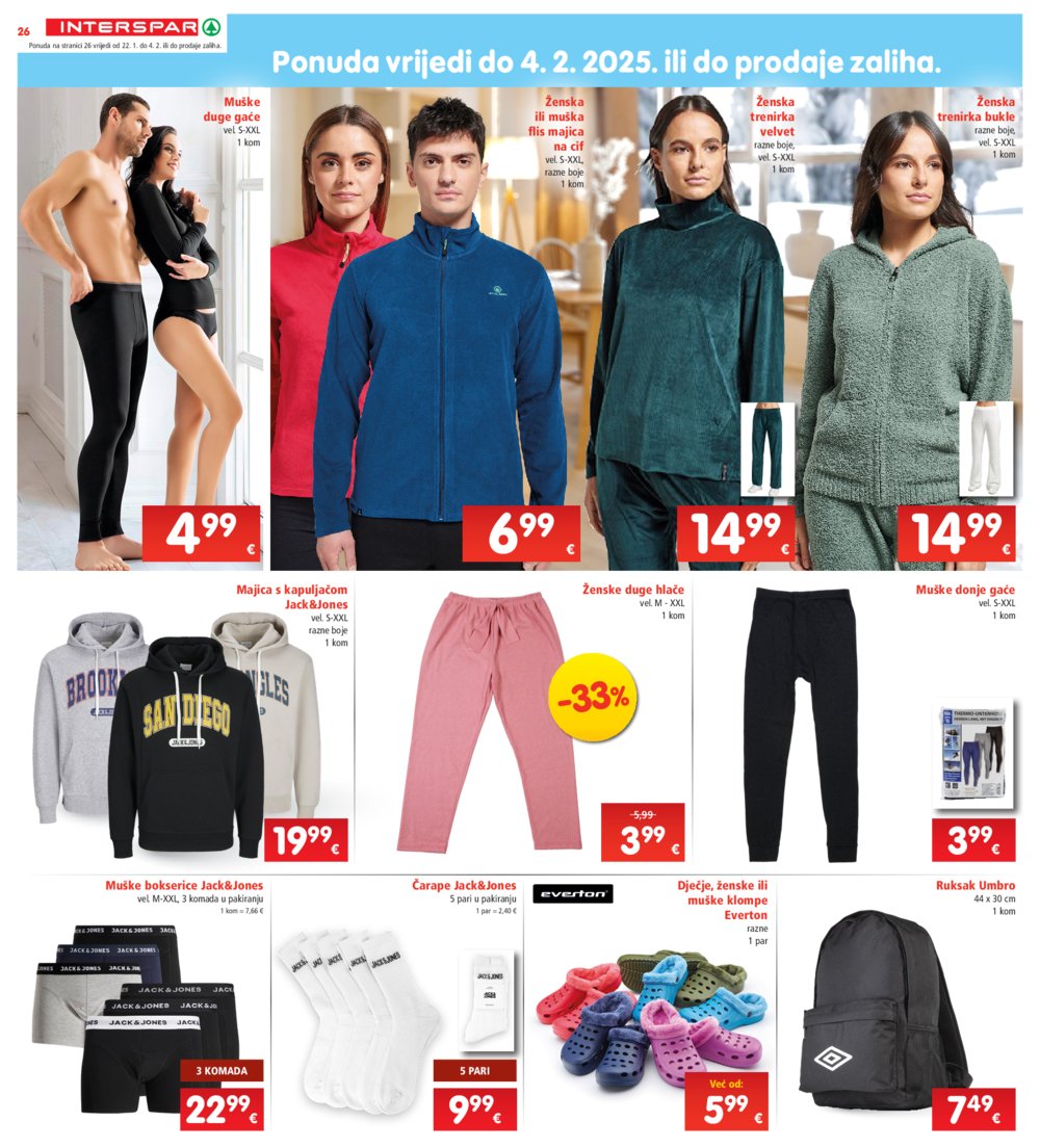 INTERSPAR katalog Akcija 22.01.-28.01.2025.