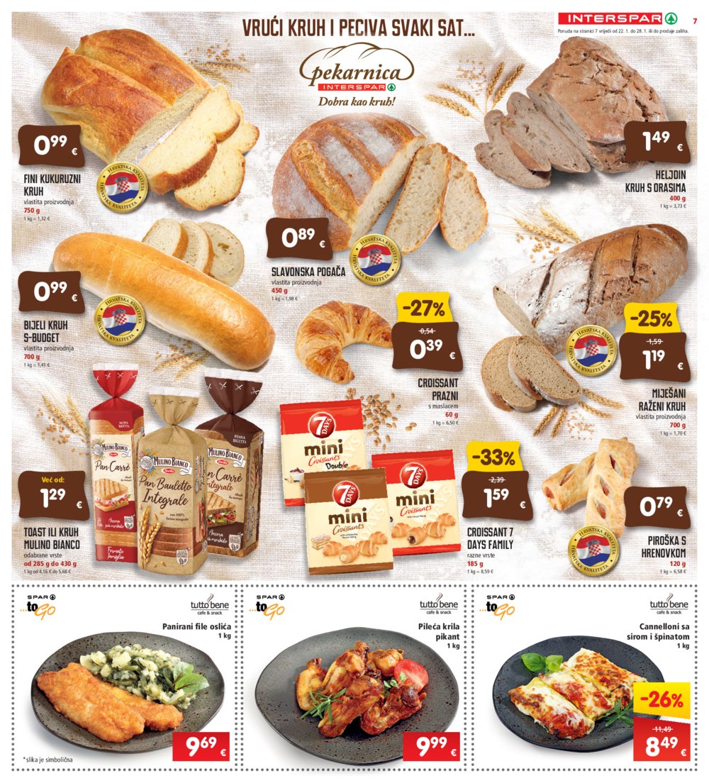 INTERSPAR katalog Akcija 22.01.-28.01.2025.