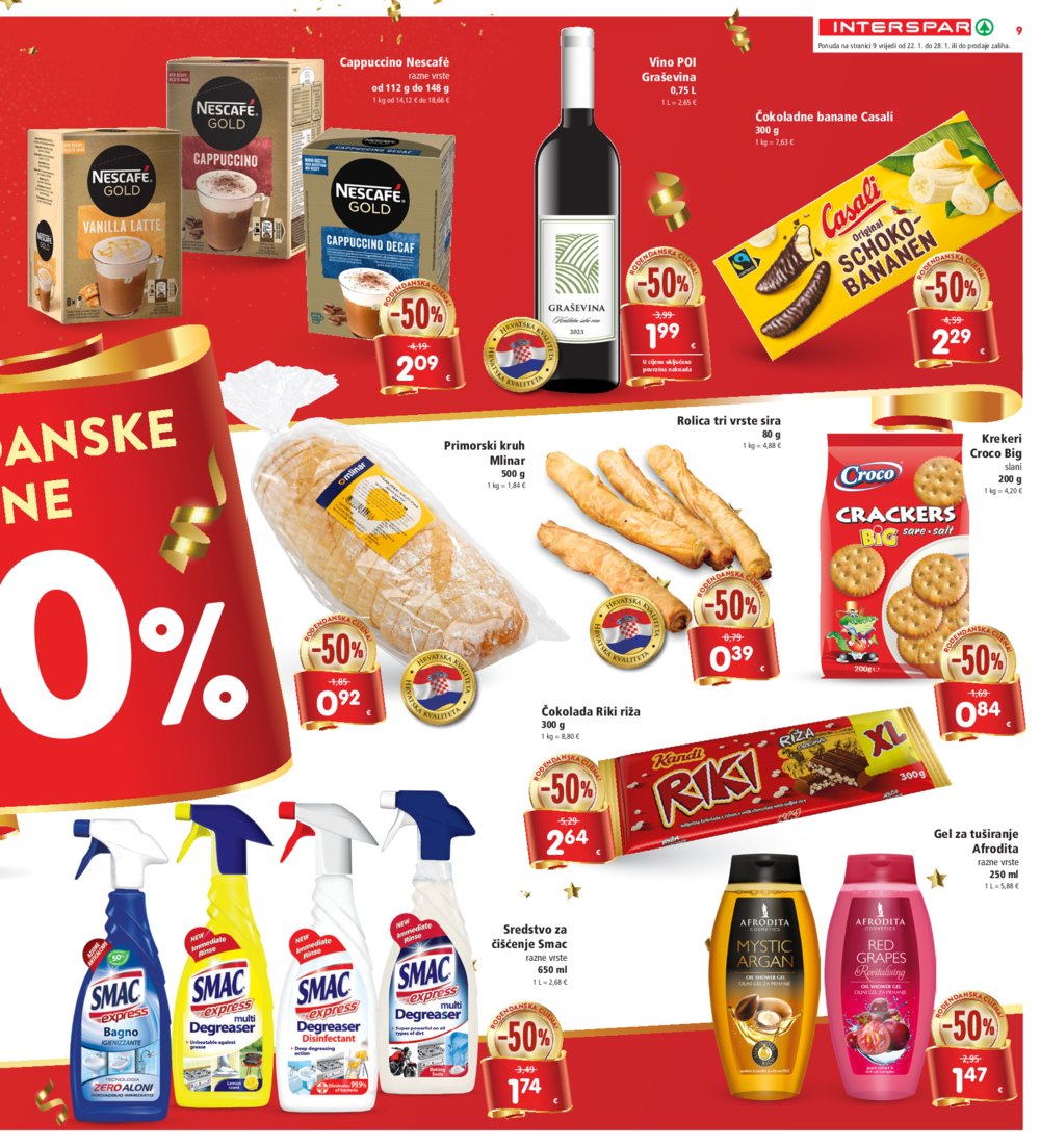 INTERSPAR katalog Akcija 22.01.-28.01.2025.