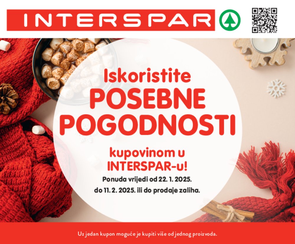 INTERSPAR katalog bonova 22.01.-11.02.2025.