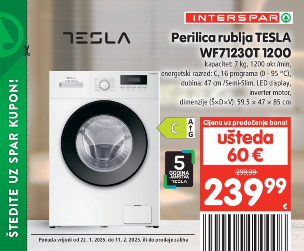 INTERSPAR katalog bonova 22.01.-11.02.2025.