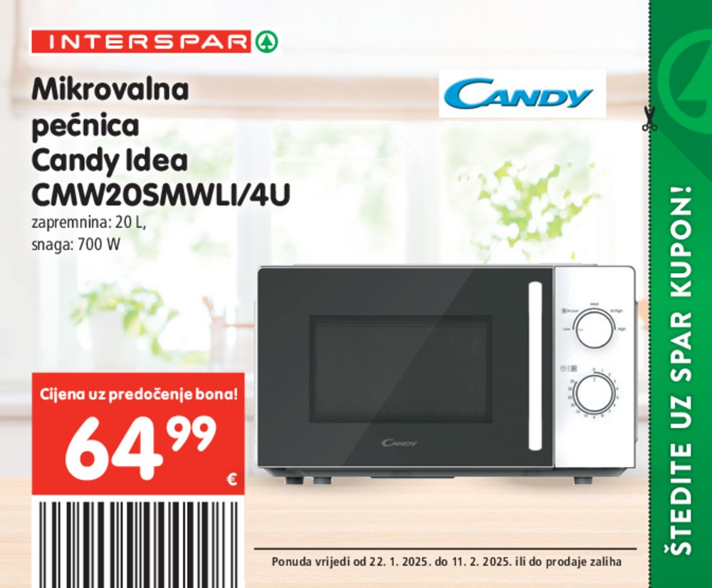 INTERSPAR katalog bonova 22.01.-11.02.2025.