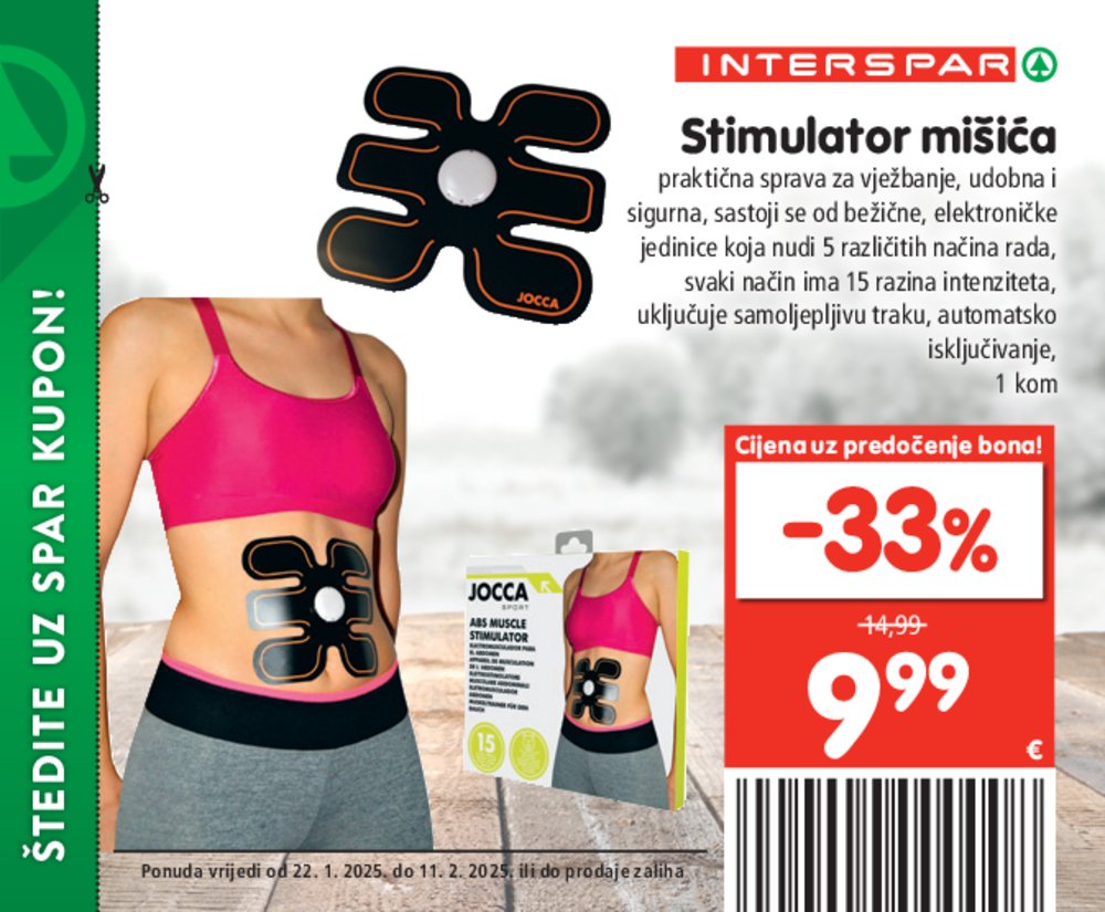 INTERSPAR katalog bonova 22.01.-11.02.2025.