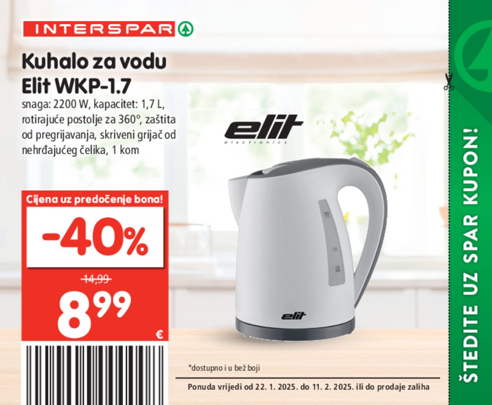 INTERSPAR katalog bonova 22.01.-11.02.2025.