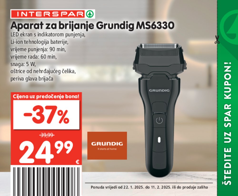 INTERSPAR katalog bonova 22.01.-11.02.2025.