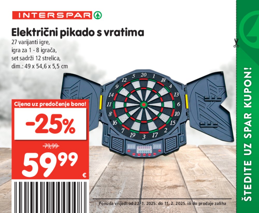 INTERSPAR katalog bonova 22.01.-11.02.2025.