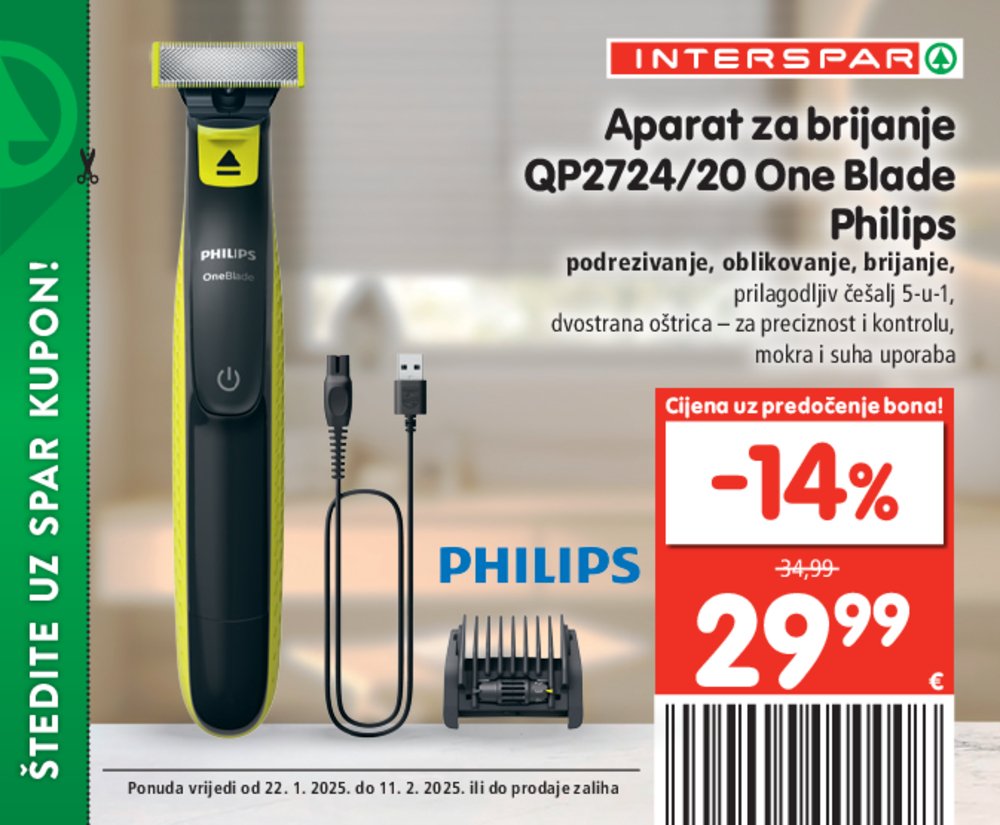 INTERSPAR katalog bonova 22.01.-11.02.2025.