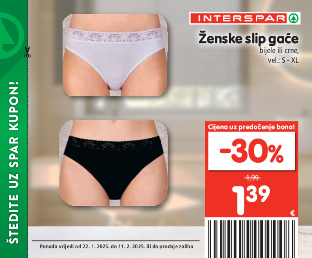 INTERSPAR katalog bonova 22.01.-11.02.2025.