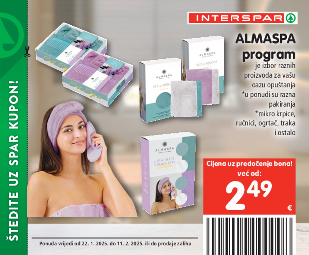 INTERSPAR katalog bonova 22.01.-11.02.2025.