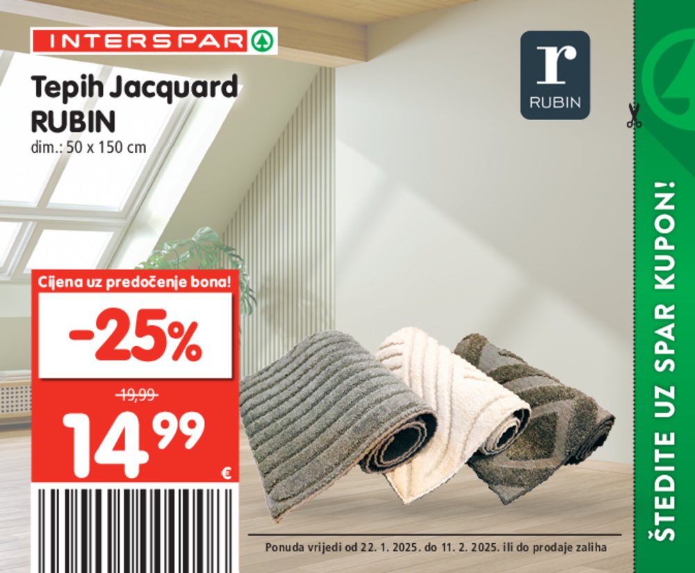 INTERSPAR katalog bonova 22.01.-11.02.2025.