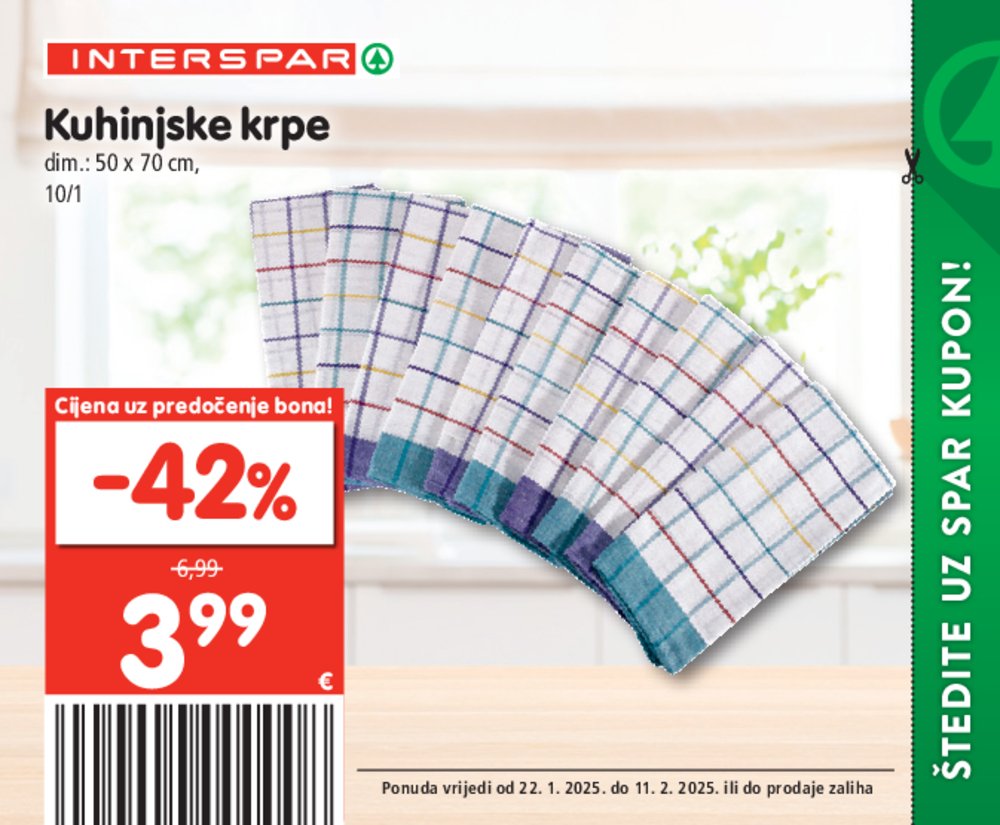 INTERSPAR katalog bonova 22.01.-11.02.2025.