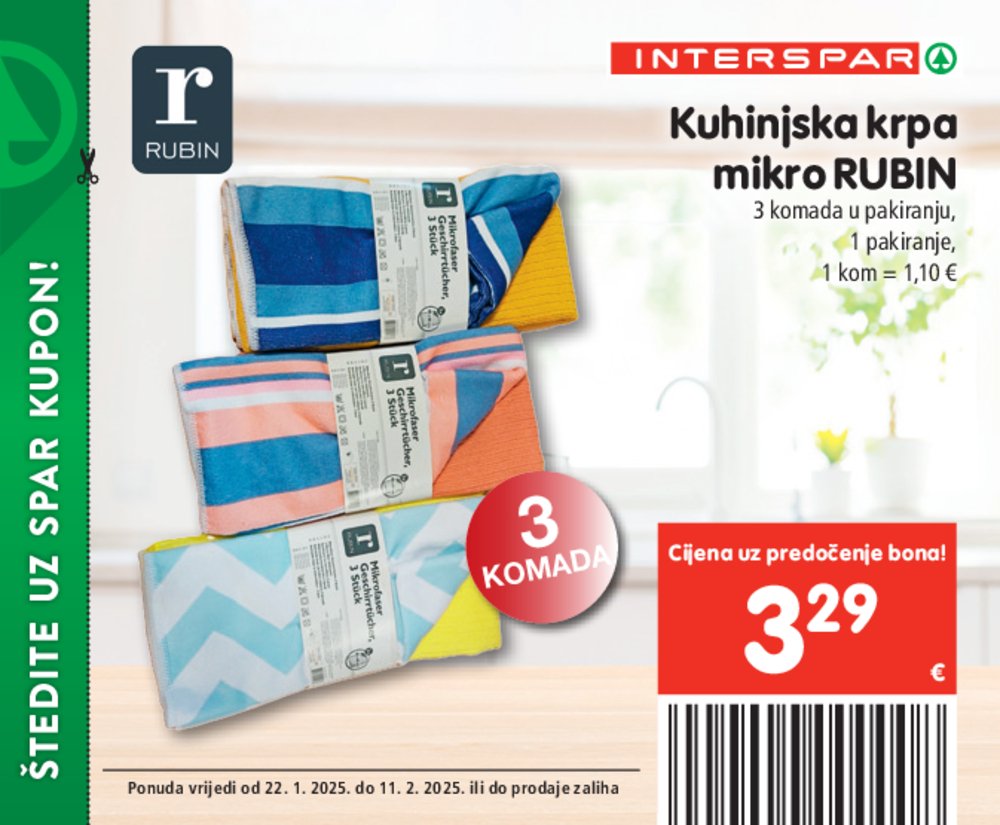 INTERSPAR katalog bonova 22.01.-11.02.2025.