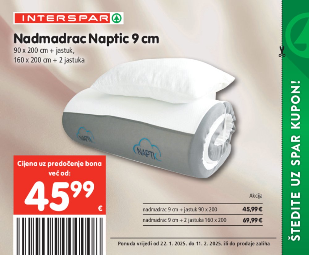 INTERSPAR katalog bonova 22.01.-11.02.2025.