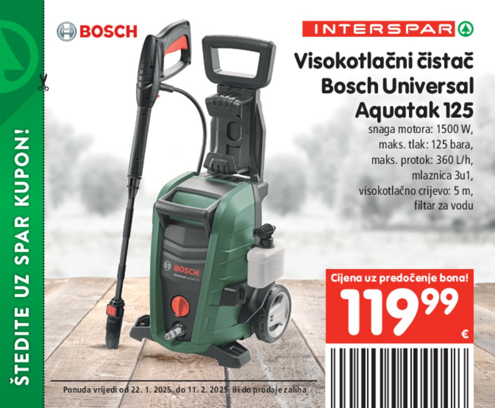 INTERSPAR katalog bonova 22.01.-11.02.2025.