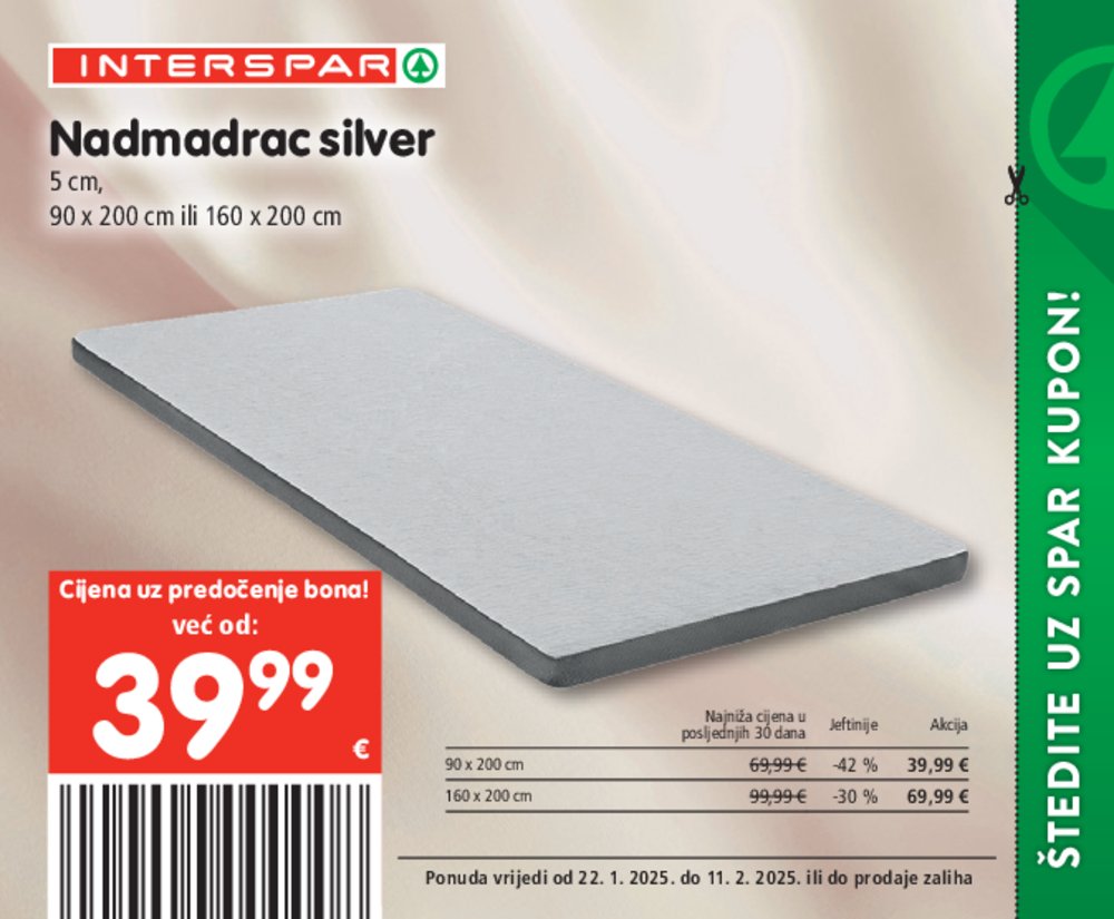 INTERSPAR katalog bonova 22.01.-11.02.2025.